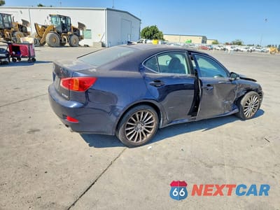 Trzecie zdjęcie samochodu z tyłu: 2009 LEXUS IS 250 BASE VIN:JTHBK262X92087087 - miniatura