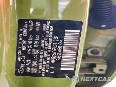 Zdjęcie 14 z 14 samochodu: 2024 HYUNDAI VENUE SEL VIN:KMHRC8A36RU311228 - miniatura