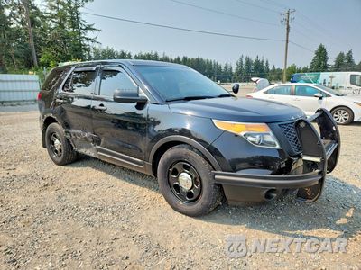 Czwarte zdjęcie samochodu z boku: 2013 FORD EXPLORER POLICE INTERCEPTOR VIN:1FM5K8AR9DGA51260 - miniatura