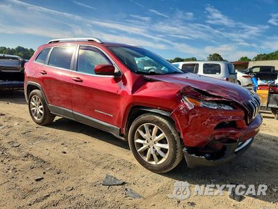 Czwarte zdjęcie samochodu z boku: 2015 JEEP CHEROKEE LIMITED VIN:1C4PJMDB1FW740550 - miniatura