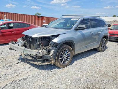 2017 TOYOTA HIGHLANDER XLE 5TDKZRFH6HS223751 - główne zdjęcie licytacji z USA - miniatura
