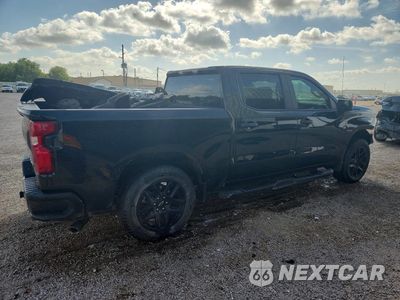 Trzecie zdjęcie samochodu z tyłu: 2023 CHEVROLET SILVERADO C1500 CUSTOM VIN:1GCPABEK7PZ142577 - miniatura