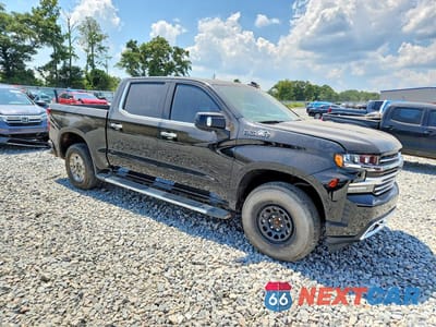 Czwarte zdjęcie samochodu z boku: 2019 CHEVROLET SILVERADO K1500 HIGH COUNTRY VIN:1GCUYHEL1KZ271613 - miniatura