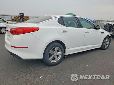 Trzecie zdjęcie samochodu z tyłu: 2014 KIA OPTIMA LX VIN:5XXGM4A76EG311203 - miniatura