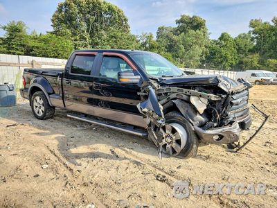 Czwarte zdjęcie samochodu z boku: 2009 FORD F150 SUPERCREW VIN:1FTPW04V99KB35708 - miniatura