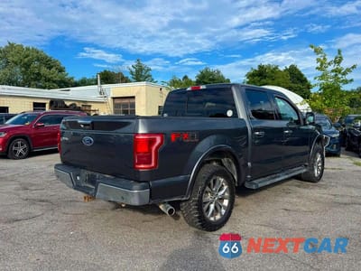 Czwarte zdjęcie samochodu z boku: 2017 FORD F150 SUPERCREW VIN:1FTEW1EF4HFA21904 - miniatura