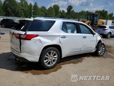 Trzecie zdjęcie samochodu z tyłu: 2019 CHEVROLET TRAVERSE HIGH COUNTRY VIN:1GNEVJKW2KJ121437 - miniatura