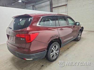 Trzecie zdjęcie samochodu z tyłu: 2018 HONDA PILOT EXL VIN:5FNYF5H55JB003980 - miniatura