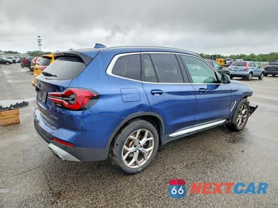 Trzecie zdjęcie samochodu z tyłu: 2024 BMW X3 XDRIVE30I VIN:5UX53DP00R9V47321 - miniatura