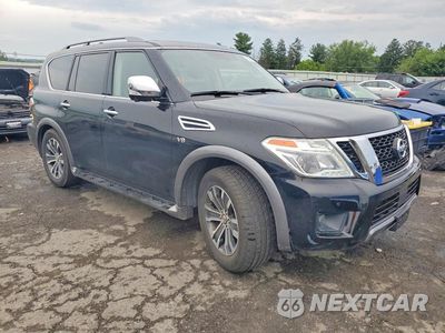 Czwarte zdjęcie samochodu z boku: 2019 NISSAN ARMADA SL VIN:JN8AY2NC0KX509127 - miniatura
