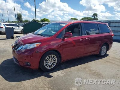 2011 TOYOTA SIENNA XLE 8-PASSENGER 5TDYK3DC1BS100885 - główne zdjęcie licytacji z USA - miniatura