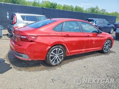 Trzecie zdjęcie samochodu z tyłu: 2025 VOLKSWAGEN JETTA SPORT VIN:3VWBX7BU2SM050828 - miniatura