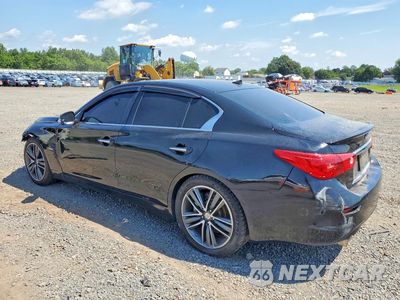 Drugie zdjęcie samochodu z przodu: 2015 INFINITI Q50 HYBRID SPORT VIN:JN1AV7AP2FM790819 - miniatura