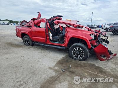 Czwarte zdjęcie samochodu z boku: 2023 TOYOTA TACOMA TRD SPORT VIN:3TMCZ5AN0PM553068 - miniatura