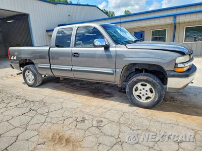 Czwarte zdjęcie samochodu z boku: 2001 CHEVROLET SILVERADO K1500 VIN:2GCEK19VX11371919 - miniatura