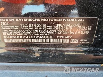 Zdjęcie 14 z 14 samochodu: 2018 BMW X5 XDRIVE35I VIN:5UXKR0C50J0X94889 - miniatura
