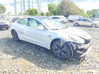 Czwarte zdjęcie samochodu z boku: 2020 TESLA MODEL 3 VIN:5YJ3E1EA7LF793311 - miniatura