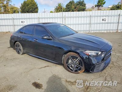 Czwarte zdjęcie samochodu z boku: 2023 MERCEDES-BENZ C 300 VIN:W1KAF4GB3PR130755 - miniatura