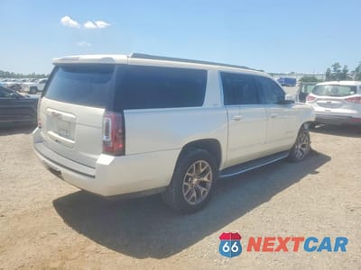 Trzecie zdjęcie samochodu z tyłu: 2015 GMC YUKON XL C1500 SLT VIN:1GKS1HKC3FR200701 - miniatura