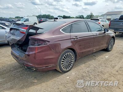 Trzecie zdjęcie samochodu z tyłu: 2017 FORD FUSION SE VIN:3FA6P0T99HR139707 - miniatura