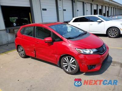 Czwarte zdjęcie samochodu z boku: 2017 HONDA FIT EX VIN:3HGGK5G7XHM704676 - miniatura
