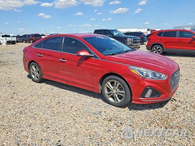 Czwarte zdjęcie samochodu z boku: 2019 HYUNDAI SONATA SEL VIN:5NPE34AF5KH784852 - miniatura