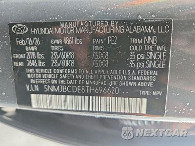 Zdjęcie 14 z 14 samochodu: 2026 HYUNDAI TUCSON SEL VIN:5NMJBCDE8TH696620 - miniatura