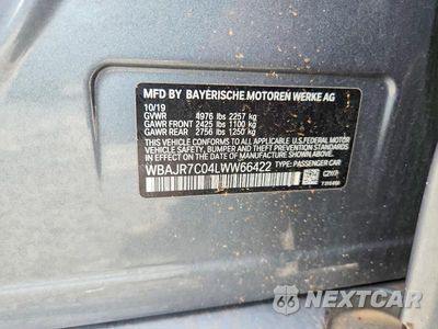 Zdjęcie 12 z 12 samochodu: 2020 BMW 530 XI VIN:WBAJR7C04LWW66422 - miniatura