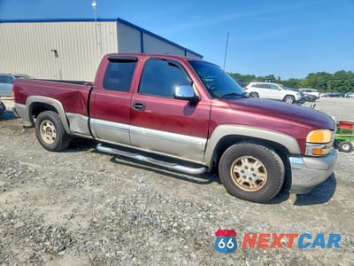 Czwarte zdjęcie samochodu z boku: 2002 GMC NEW SIERRA C1500 VIN:2GTEC19V021118591 - miniatura