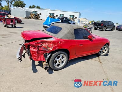 Trzecie zdjęcie samochodu z tyłu: 1999 MAZDA MX-5 MIATA VIN:JM1NB3534X0116414 - miniatura
