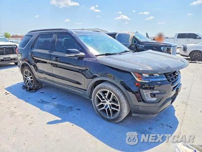 Czwarte zdjęcie samochodu z boku: 2017 FORD EXPLORER SPORT VIN:1FM5K8GT7HGD02687 - miniatura