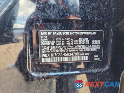 Zdjęcie 14 z 14 samochodu: 2017 BMW X1 SDRIVE28I VIN:WBXHU7C35H5H34790 - miniatura