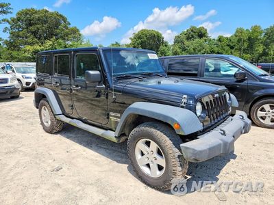Czwarte zdjęcie samochodu z boku: 2018 JEEP WRANGLER UNLIMITED SPORT VIN:1C4BJWDG0JL876342 - miniatura