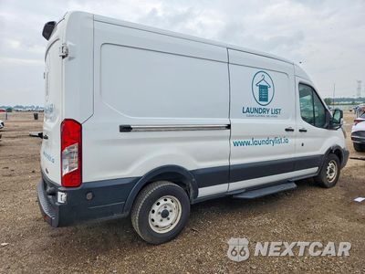 Trzecie zdjęcie samochodu z tyłu: 2019 FORD TRANSIT 150 DELIVERY VAN VIN:1FTYE2CM1KKB51385 - miniatura