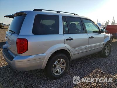 Trzecie zdjęcie samochodu z tyłu: 2005 HONDA PILOT EXL VIN:5FNYF18575B044481 - miniatura