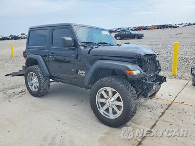 Czwarte zdjęcie samochodu z boku: 2020 JEEP WRANGLER SPORT VIN:1C4GJXAN3LW227232 - miniatura