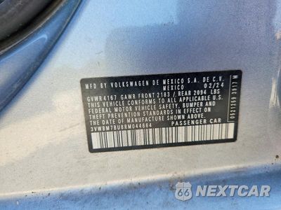 Zdjęcie 12 z 12 samochodu: 2024 VOLKSWAGEN JETTA SPORT VIN:3VWBM7BU8RM044664 - miniatura
