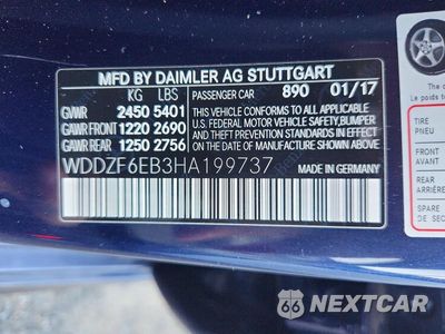Zdjęcie 12 z 12 samochodu: 2017 MERCEDES-BENZ E 43 4MATIC AMG VIN:WDDZF6EB3HA199737 - miniatura