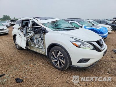 Czwarte zdjęcie samochodu z boku: 2017 NISSAN MURANO PLATINUM VIN:5N1AZ2MH8HN146307 - miniatura