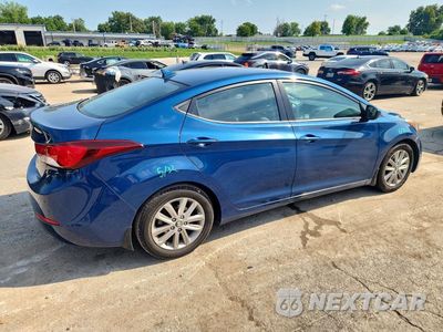 Trzecie zdjęcie samochodu z tyłu: 2015 HYUNDAI ELANTRA SE VIN:KMHDH4AE2FU277807 - miniatura