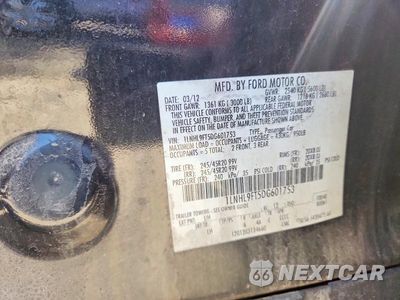 Zdjęcie 12 z 12 samochodu: 2013 LINCOLN MKS VIN:1LNHL9FT5DG601753 - miniatura
