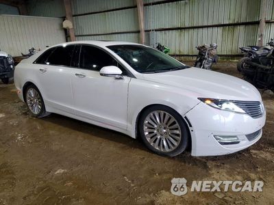 Czwarte zdjęcie samochodu z boku: 2016 LINCOLN MKZ VIN:3LN6L2G93GR600938 - miniatura