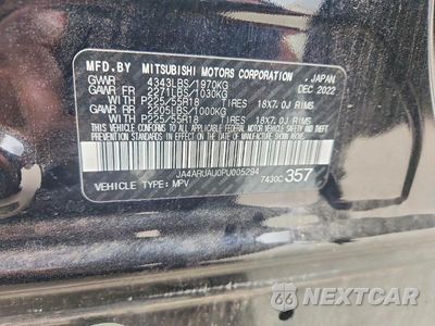Zdjęcie 14 z 14 samochodu: 2023 MITSUBISHI OUTLANDER SPORT S/SE VIN:JA4ARUAU0PU005294 - miniatura