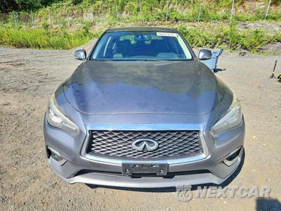 Piąte zdjęcie samochodu w środku: 2018 INFINITI Q50 3.0T LUXE VIN:JN1EV7AR7JM438704 - miniatura