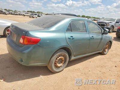 Trzecie zdjęcie samochodu z tyłu: 2009 TOYOTA COROLLA VIN:1NXBU40EX9Z141109 - miniatura
