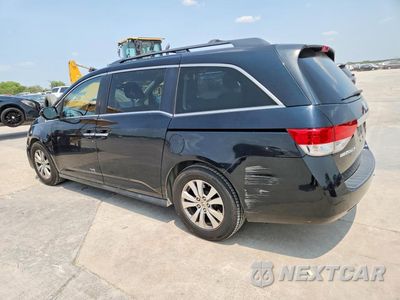 Drugie zdjęcie samochodu z przodu: 2017 HONDA ODYSSEY EXL VIN:5FNRL5H68HB024886 - miniatura