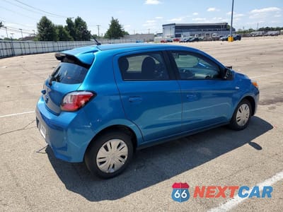 Trzecie zdjęcie samochodu z tyłu: 2024 MITSUBISHI MIRAGE ES VIN:ML32AUHJ0RH003380 - miniatura