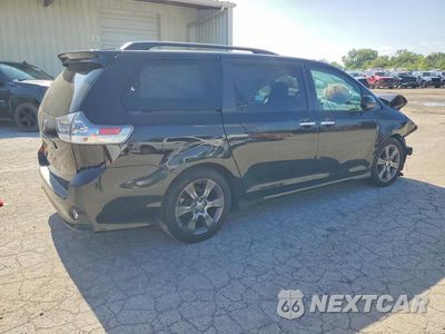 Trzecie zdjęcie samochodu z tyłu: 2015 TOYOTA SIENNA SPORT VIN:5TDXK3DC8FS649212 - miniatura