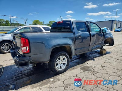Trzecie zdjęcie samochodu z tyłu: 2016 CHEVROLET COLORADO LT VIN:1GCGSCE32G1100943 - miniatura