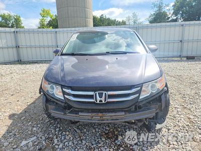 Piąte zdjęcie samochodu w środku: 2015 HONDA ODYSSEY EXL VIN:5FNRL5H65FB124022 - miniatura